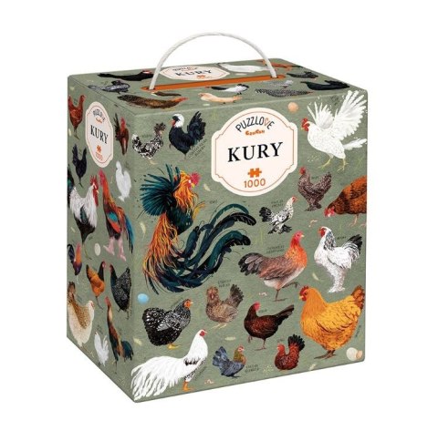 Puzzle Puzzlove Kury 1000 elementów Puzzle Puzzlove Kury 1000 elementów