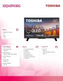 Telewizor QLED 32 cale 32QV2F63DG