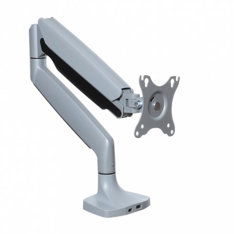 Uchwyt biurkowy gazowy do 1 monitora LED/LCD 17-45 cali L-35HD 1-15KG 1xUSB-A 1xUSB-C 3.0 HEAVY DUTY Uchwyt biurkowy gazowy do 1 monitora LED/LCD 17-45 cali L-35HD 1-15KG 1xUSB-A 1xUSB-C 3.0 HEAVY DUTY