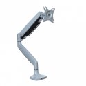 Uchwyt biurkowy gazowy do 1 monitora LED/LCD 17-45 cali L-35HD 1-15KG 1xUSB-A 1xUSB-C 3.0 HEAVY DUTY