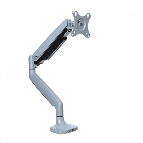 Uchwyt biurkowy gazowy do 1 monitora LED/LCD 17-45 cali L-35HD 1-15KG 1xUSB-A 1xUSB-C 3.0 HEAVY DUTY Uchwyt biurkowy gazowy do 1 monitora LED/LCD 17-45 cali L-35HD 1-15KG 1xUSB-A 1xUSB-C 3.0 HEAVY DUTY