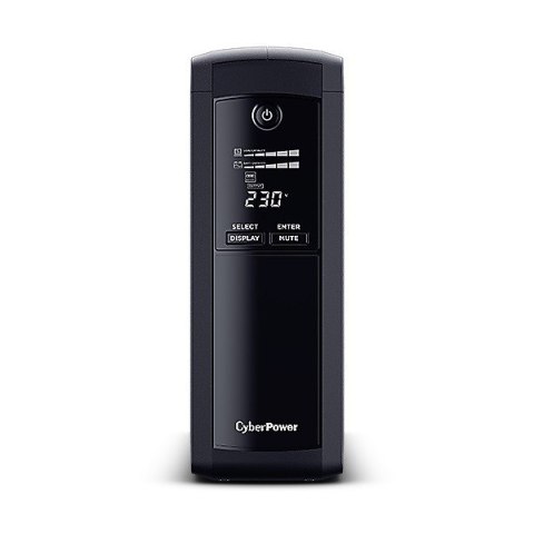 Zasilacz awaryjny UPS VP1200ELCD-FR 1200VA / 720W / 5xFR / AVR / LCD / RJ45 Zasilacz awaryjny UPS VP1200ELCD-FR 1200VA / 720W / 5xFR / AVR / LCD / RJ45