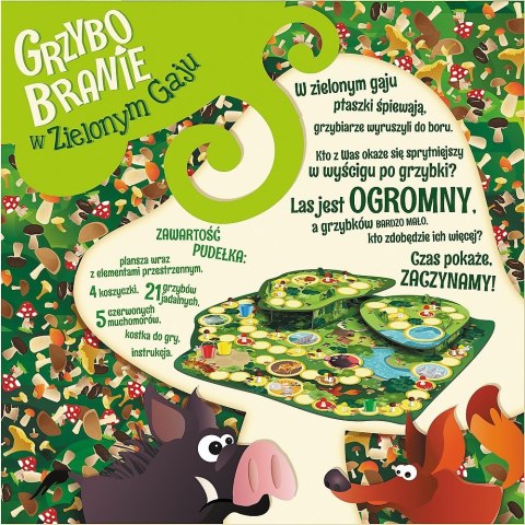Gra Grzybobranie w Zielonym Gaju Gra Grzybobranie w Zielonym Gaju