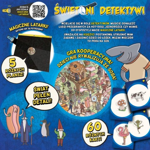 Gra Świetlni detektywi Gra Świetlni detektywi