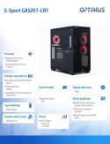 Komputer E-Sport GA550T-CR4 Ryzen 7 5800X/16GB/1TB/RTX 4060 EAGLE OC 8G/W