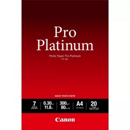 Papier Canon PT-101 Pro Platinum Photo Paper A4 20 arkuszy 2768B016