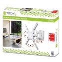 Uchwyt ścienny LCD/LED 23-55cali regulowany biały