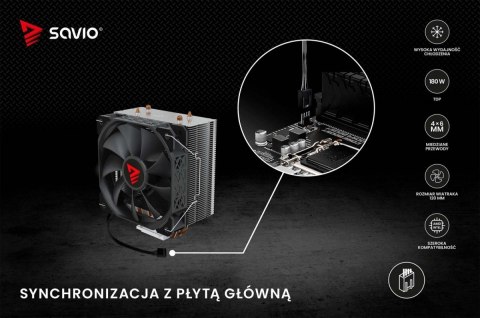 Chłodzenie procesora CPU Vortex X2 Chłodzenie procesora CPU Vortex X2