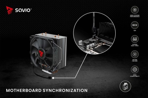 Chłodzenie procesora CPU Vortex X2 Chłodzenie procesora CPU Vortex X2