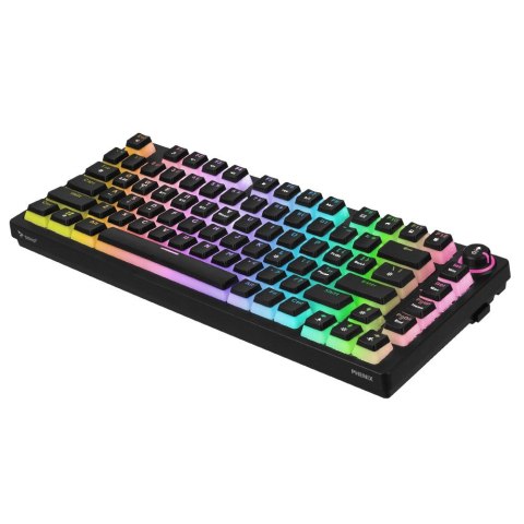 Klawiatura mechaniczna bezprzewodowa PHENIX, Gateron Red Pro, Pudding Klawiatura mechaniczna bezprzewodowa PHENIX, Gateron Red Pro, Pudding