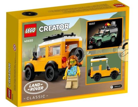 Klocki Creator 40650 Land Rover Classic Defender Klocki Creator 40650 Land Rover Classic Defender