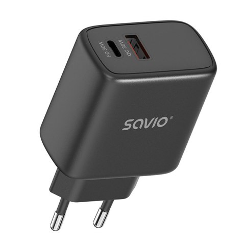 Ładowarka sieciowa 30W Quick Charge, Power Delivery 3.0, LA-06/B Ładowarka sieciowa 30W Quick Charge, Power Delivery 3.0, LA-06/B