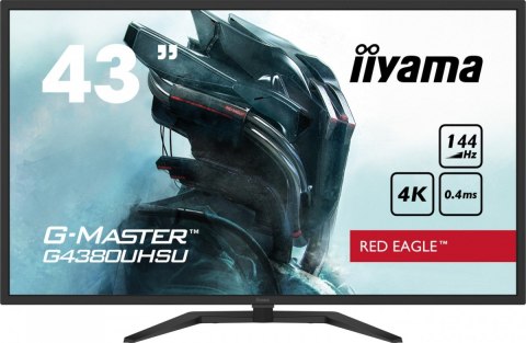 Monitor 43 cale G4380UHSU-B1 4K, VA, 2xHDMI, DP, 0,4ms, 550cd/m2, USB3.0 Monitor 43 cale G4380UHSU-B1 4K, VA, 2xHDMI, DP, 0,4ms, 550cd/m2, USB3.0