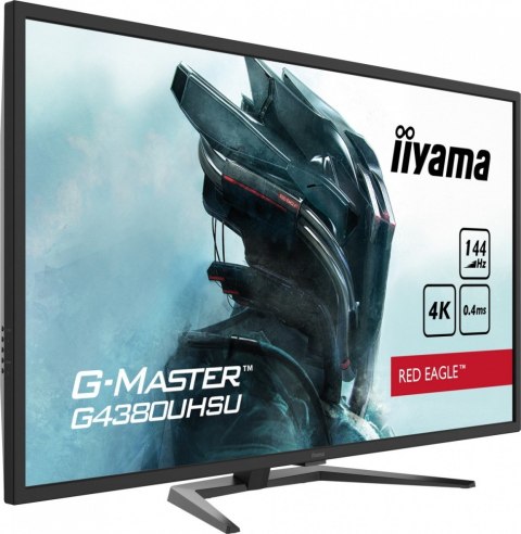 Monitor 43 cale G4380UHSU-B1 4K, VA, 2xHDMI, DP, 0,4ms, 550cd/m2, USB3.0 Monitor 43 cale G4380UHSU-B1 4K, VA, 2xHDMI, DP, 0,4ms, 550cd/m2, USB3.0