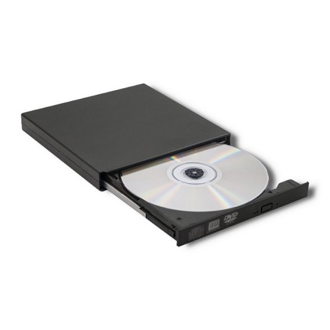 Nagrywarka DVD-RW zewnętrzna | USB 2.0 | Czarna Nagrywarka DVD-RW zewnętrzna | USB 2.0 | Czarna