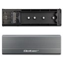 Obudowa | kieszeń na dysk SSD M.2 | SATA | NGFF | USB-C | Super speed 6Gb/s | 2TB | Szara