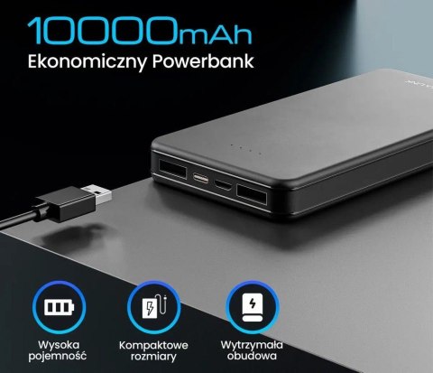 Powerbank EPB-078B EX.19560 czarny Powerbank EPB-078B EX.19560 czarny