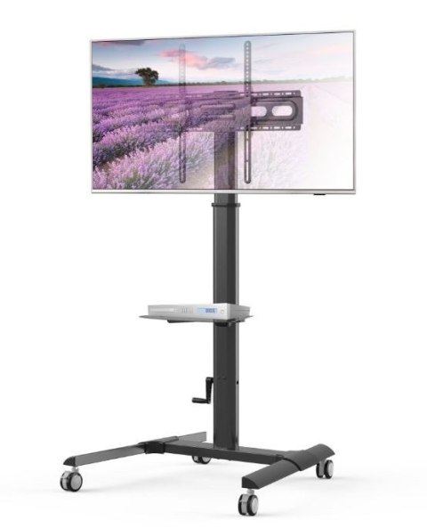 Stojak Mobilny LCD/LED 32-70cali, 40kg z półką Stojak Mobilny LCD/LED 32-70cali, 40kg z półką