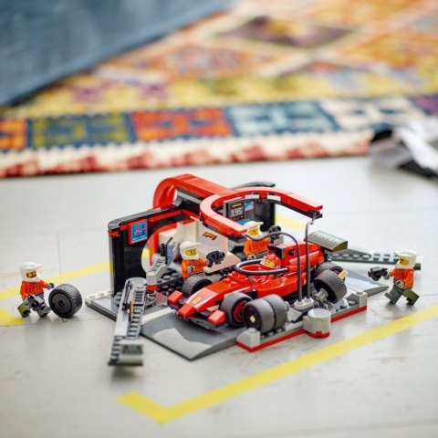 Klocki City 60443 F1 Pit stop i mechanicy z bolidem Ferrari Klocki City 60443 F1 Pit stop i mechanicy z bolidem Ferrari