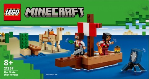Klocki Minecraft 21259 Rejs statkiem pirackim Klocki Minecraft 21259 Rejs statkiem pirackim