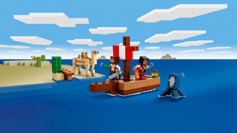 Klocki Minecraft 21259 Rejs statkiem pirackim Klocki Minecraft 21259 Rejs statkiem pirackim