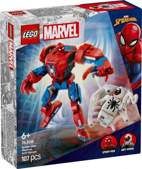 Klocki Super Heroes 76308 Mech Spider-Mana kontra Anti-Venom Klocki Super Heroes 76308 Mech Spider-Mana kontra Anti-Venom