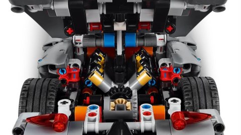 Klocki Technic 42173 Szary hipersamochód Koenigsegg Jesko Absolut Klocki Technic 42173 Szary hipersamochód Koenigsegg Jesko Absolut