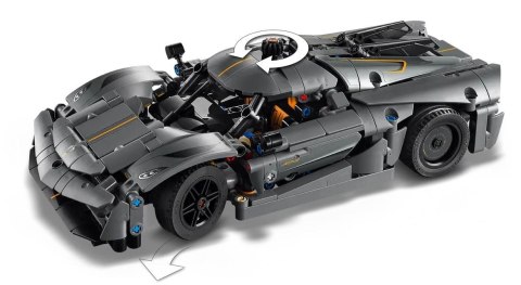 Klocki Technic 42173 Szary hipersamochód Koenigsegg Jesko Absolut Klocki Technic 42173 Szary hipersamochód Koenigsegg Jesko Absolut