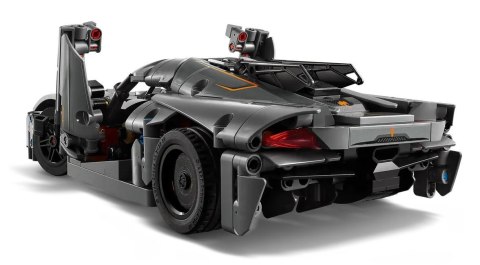 Klocki Technic 42173 Szary hipersamochód Koenigsegg Jesko Absolut Klocki Technic 42173 Szary hipersamochód Koenigsegg Jesko Absolut
