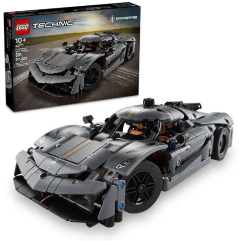 Klocki Technic 42173 Szary hipersamochód Koenigsegg Jesko Absolut Klocki Technic 42173 Szary hipersamochód Koenigsegg Jesko Absolut