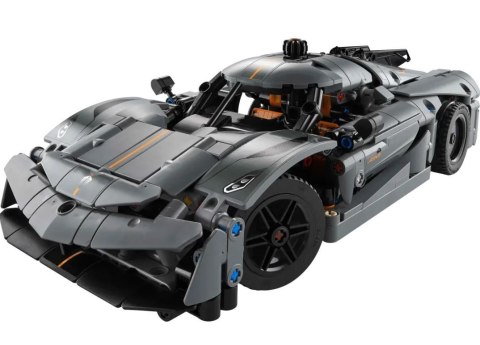 Klocki Technic 42173 Szary hipersamochód Koenigsegg Jesko Absolut Klocki Technic 42173 Szary hipersamochód Koenigsegg Jesko Absolut