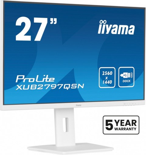Monitor 27 cali XUB2797QSN-W2 IPS,QHD,USB-c Dock,HDMI,DP,PD-65W,2x2W, 4xUSB(3.2),300cd/m2,80M:1,sRGB:99%/5y/ Monitor 27 cali XUB2797QSN-W2 IPS,QHD,USB-c Dock,HDMI,DP,PD-65W,2x2W, 4xUSB(3.2),300cd/m2,80M:1,sRGB:99%/5y/