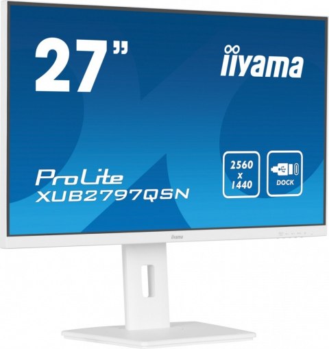 Monitor 27 cali XUB2797QSN-W2 IPS,QHD,USB-c Dock,HDMI,DP,PD-65W,2x2W, 4xUSB(3.2),300cd/m2,80M:1,sRGB:99%/5y/ Monitor 27 cali XUB2797QSN-W2 IPS,QHD,USB-c Dock,HDMI,DP,PD-65W,2x2W, 4xUSB(3.2),300cd/m2,80M:1,sRGB:99%/5y/