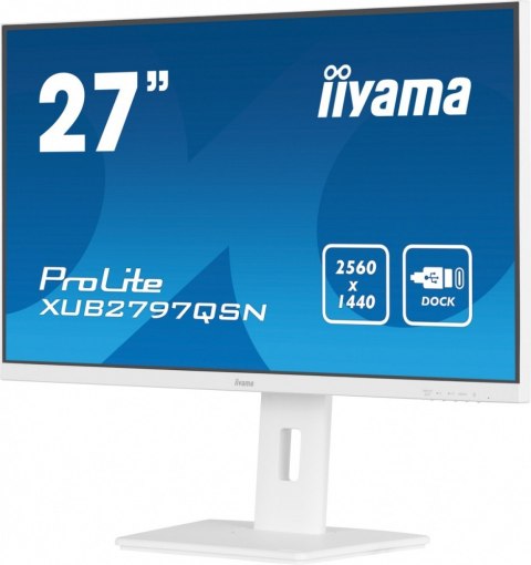 Monitor 27 cali XUB2797QSN-W2 IPS,QHD,USB-c Dock,HDMI,DP,PD-65W,2x2W, 4xUSB(3.2),300cd/m2,80M:1,sRGB:99%/5y/ Monitor 27 cali XUB2797QSN-W2 IPS,QHD,USB-c Dock,HDMI,DP,PD-65W,2x2W, 4xUSB(3.2),300cd/m2,80M:1,sRGB:99%/5y/