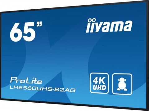 Monitor wielkoformatowy 65 cali LH6560UHS-B2A 24/7,500cd,4K,VA,Wifi Monitor wielkoformatowy 65 cali LH6560UHS-B2A 24/7,500cd,4K,VA,Wifi