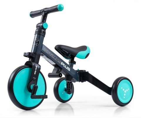Rowerek Ride On - Bike 4w1 OPTIMUS PLUS Mint Rowerek Ride On - Bike 4w1 OPTIMUS PLUS Mint