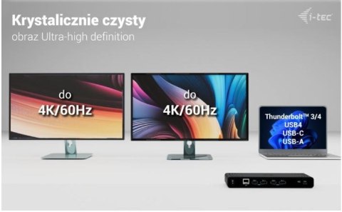 Stacja dokująca Universal Dual 4K Display Power Delivery 85W Stacja dokująca Universal Dual 4K Display Power Delivery 85W