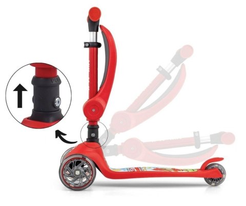 Hulajnoga Scooter Fuzzy Red Hulajnoga Scooter Fuzzy Red