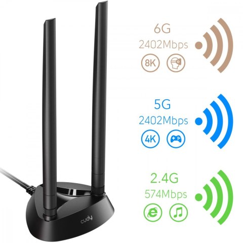Karta sieciowa WE4000 WiFi AX5400 PCI-E Karta sieciowa WE4000 WiFi AX5400 PCI-E