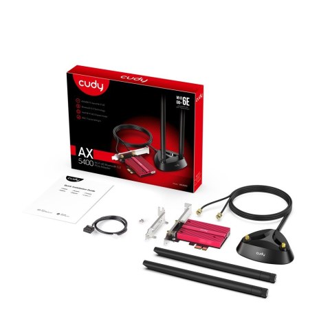 Karta sieciowa WE4000 WiFi AX5400 PCI-E Karta sieciowa WE4000 WiFi AX5400 PCI-E