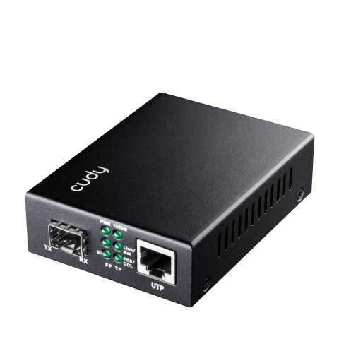 Konwerter światłowodowy MC220 Gigabit Media Converter SFP to RJ45 Konwerter światłowodowy MC220 Gigabit Media Converter SFP to RJ45