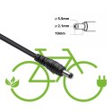 Ładowarka do roweru skutera elektrycznego 36V | 42V | 2A | 5.5*2.1 | wodoodporna + kabel zasilający