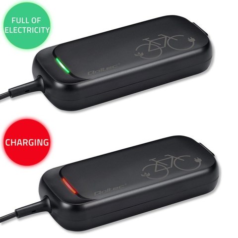 Ładowarka do roweru skutera elektrycznego 36V | 42V | 2A | 5.5*2.1 | wodoodporna + kabel zasilający Ładowarka do roweru skutera elektrycznego 36V | 42V | 2A | 5.5*2.1 | wodoodporna + kabel zasilający