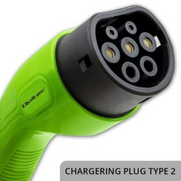 Mobilna ładowarka do samochodu elektrycznego EV z regulacją 2w1 Typ2 | 11kW | CEE 5 PIN | LCD | 3 fazy | Przenona | Wallbox | 5