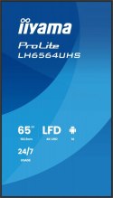 Monitor 65 cali LH6564UHS-B1AG, 24/7,VA,ANDROID14,4K,500cd,5000:1, 2xHDMI ,USB-C,RJ45, RS-232c, IR, 2x10W, 2xUSB, UCHWYT ŚCIE