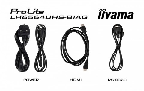 Monitor 65 cali LH6564UHS-B1AG, 24/7,VA,ANDROID14,4K,500cd,5000:1, 2xHDMI ,USB-C,RJ45, RS-232c, IR, 2x10W, 2xUSB, UCHWYT ŚCIE Monitor 65 cali LH6564UHS-B1AG, 24/7,VA,ANDROID14,4K,500cd,5000:1, 2xHDMI ,USB-C,RJ45, RS-232c, IR, 2x10W, 2xUSB, UCHWYT ŚCIE