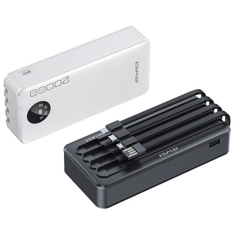 Powerbank 20000mAh P134K komplet kabli Powerbank 20000mAh P134K komplet kabli