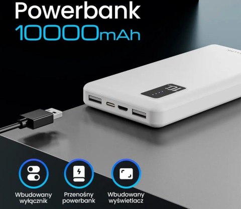 Powerbank EPB-098W EX.19638 biały Powerbank EPB-098W EX.19638 biały