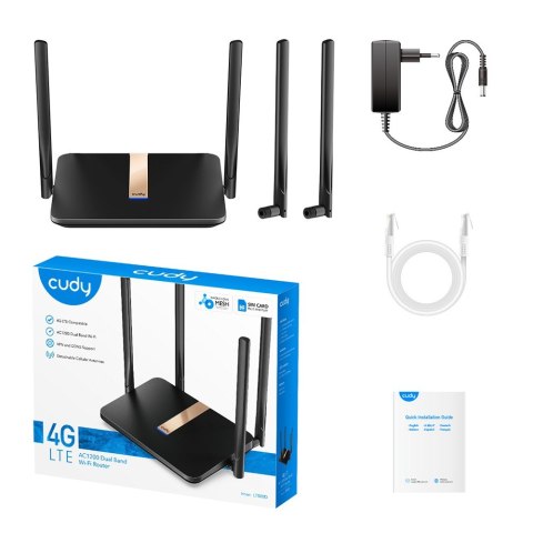 Router LT500D Mesh AC1200 4G LTE SIM Router LT500D Mesh AC1200 4G LTE SIM