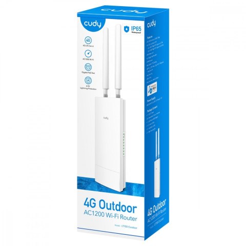 Router LT700 Outdoor 4G LTE SIM AC1200 Router LT700 Outdoor 4G LTE SIM AC1200